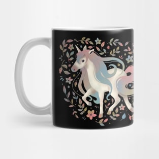 Flower Unicorn Mug